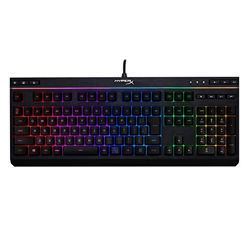 【日本語配列】HyperX Alloy Core RGB ゲーミングキーボード ゲーマー向け LEDバックライト 耐水性 2年保証 HX-KB5ME2-JP ( 4P4F5AJ#ABJ ) 画像1