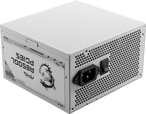 MSI MAG A850GL PCIE5 WHITE PC電源ユニット 850W ATX3.1/PCIe 5.1対応 80PLUS GOLD認証 フルモジュラー 7年保証 PS1368 中間 画像