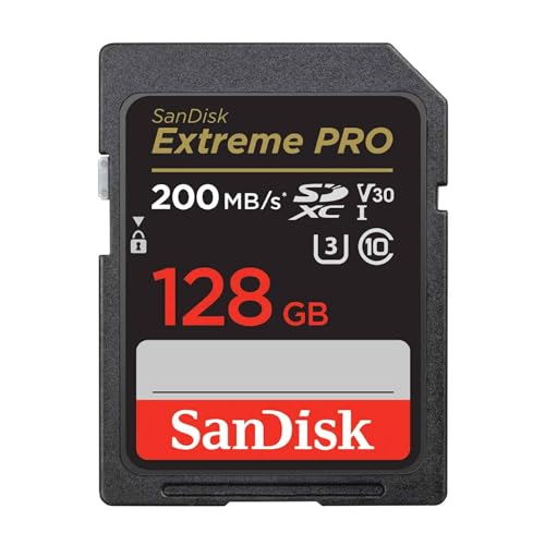 【 サンディスク 正規品 】 SDカード 128GB SDXC Class10 UHS-I V30 読取最大200MB/s SanDisk Extreme PRO SDSDXXD-128G-GHJIN 新パッケージ 中間 画像