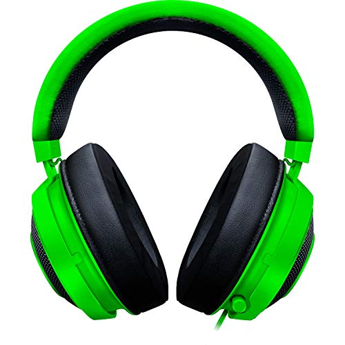 Razer Kraken Green ゲーミングヘッドセット アナログ接続 PS4 PS5 PC Switch スマートフォン 冷却ジェルパッド 【日本正規代理店保証品】 RZ04-02830200-R3M 中間 画像