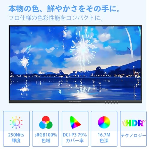 Minifire モニター 21.5インチ pcモニター 120Hz フルhd 非光沢 液晶ディスプレイ Adaptive Sync VESA対応 フレームレス HDMI*2 ブルーライト軽減 チルト調節可 ビジネス用 五年保証(HDMIケーブル付-MF22X3AH） 中間 画像