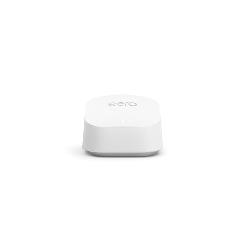 Amazon eero 6+ - メッシュwifi ルーター | AX3000 | 1.0Gbpsイーサネット | 最大wifi範囲140m² | 同時接続デバイス約75台 | 1ユニット 1枚目 画像