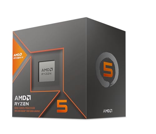 【Amazon.co.jp限定】 AMD CPU Ryzen 5 8600G, with Wraith Stealth Cooler AM5 4.3GHz 6コア / 12スレッド 22MB 65W 正規代理店品 100-100001237BOX/EW-1Y 画像1