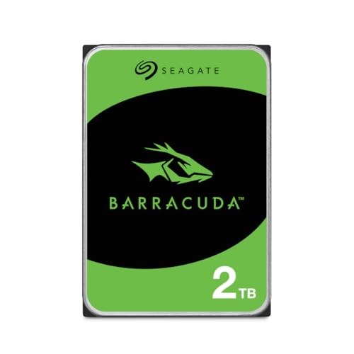 【Amazon.co.jp限定】Seagate 3.5インチ 内蔵 HDD ハードディスク2TB 2年保証 5,400rpm BarraCuda 国内正規代理店品 エコパッケージ ST2000DM005/EC 1
