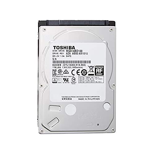 【SSHD】【ハイブリッド】東芝 内蔵 ハードディスク HDD 2.5 インチ【安心の茶箱梱包仕様】9.5mm 1TB 5400rpm キャッシュ 8GB Serial ATA 3.0 / ATA-8 SATA MQ02ABD100H 中間 画像