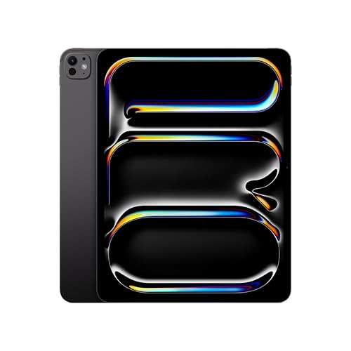 Apple 13インチiPad Pro（M5）：Ultra Retina XDR ディスプレイ、256GB、横向きの12MP フロント/バックカメラ、LiDAR スキャナ、Apple N1によるWi-Fi 7、Face ID、一日中使えるバッテリー - スペースブラック 画像1