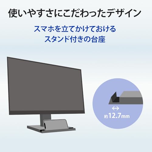 【Amazon.co.jp 限定】アイ・オー・データ IODATA モニター 21.5インチ ブラック ADSパネル 非光沢 省電力 (HDMI/アナログRGB/スピーカー付/VESA対応/土日サポート/日本メーカー/無輝点保証) EX-A221DB 中間 画像