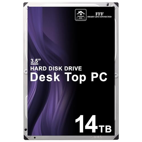 FFF 3.5インチ HDD 14TB ハードディスク 大容量 256MB SATA 6Gbit/s 7200rpm SATA MAL314000SA-T72の外観・全体像 画像