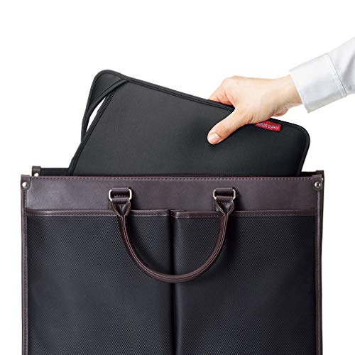 サンワサプライ PCプロテクトスーツ 11.6型ワイドまで対応 ブラック IN-WETSL11BKの特徴・詳細 画像