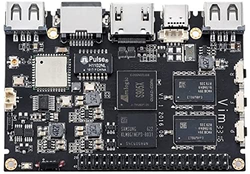Khadas VIM1 SBC シングルボードコンピュータ 2+8g Amlogic S905X SoC,Android 7.1,EMMC-V5.0 storage (Basic)の外観・全体像 画像