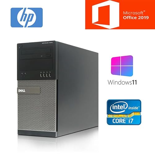 【整備済み品】 DELL ミニタワー デスクトップPC 7010/9010/■第三世代Core i7-3770/MS Office 2019/Windows11/HDMI/WIFI/DVD/メモリ:8GB/HCMAの電源(整備済み品) (7)【MS Office・Win11】i7/8GB/SSD256GB)の詳細・まとめ 画像