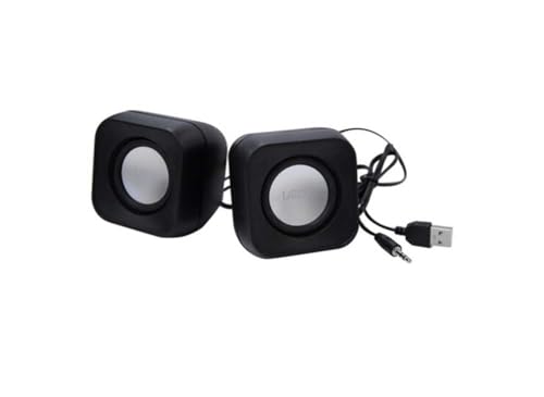 Lazos ラソス USBスピーカー ブラック L-SK-Bの外観・全体像 画像