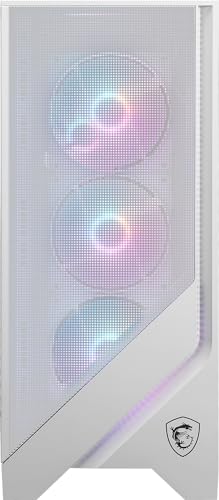 MSI MAG FORGE 320R AIRFLOW WHITE PCケース ATX ミドルタワー 白 ARGBファン4基付き フロントメッシュパネル 冷却性能 CS8964の詳細・まとめ 画像