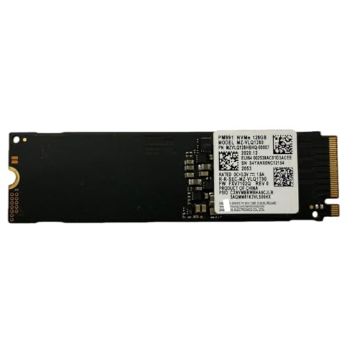 【整備済み品】 PM991 128GB M.2 PCIe NVMe SSD 2280 Solid State 3100MB/秒 交換用 内蔵ソリッドステートドライブ ノートパソコン・デスクトップ用 1