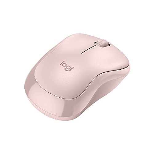 【Amazon.co.jp限定】 ロジクール ワイヤレスマウス 無線 静音 M220RO 小型 電池寿命最大18ケ月 左右対称 M220 マウス 無線マウス 静音マウス ローズ windows mac chrome 国内正規品の外観・全体像 画像