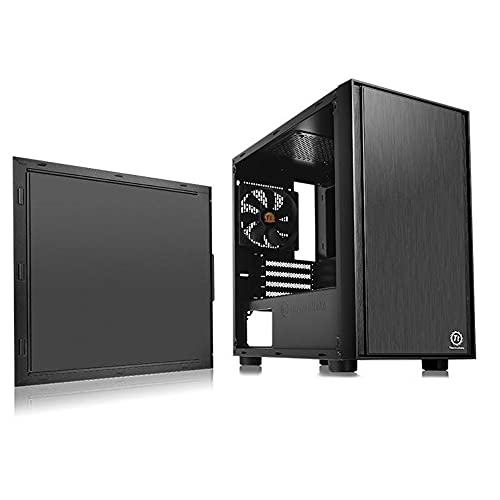 Thermaltake アルミニウム ブラック Versa H17 ミニタワー型PCケース CS7096 CA-1J1-00S1NN-00の特徴・詳細 画像