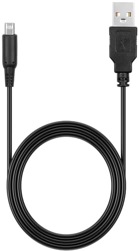 3DS 充電器 USB充電ケーブル 1.2m 互換 Nintendo New 3DS XL/3DS LL/New 3DS/3DS/2DS/DSi/DSi XL など対応 USB電源コード 急速充電 1