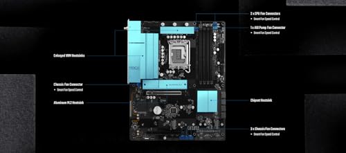 ASRock マザーボード B860 Rock WiFi7 Intel CPU Core Ultra (LGA1851) 対応 B860 チップセット DDR5 ATX マザーボード 【国内正規代理店品】の特徴・詳細 画像