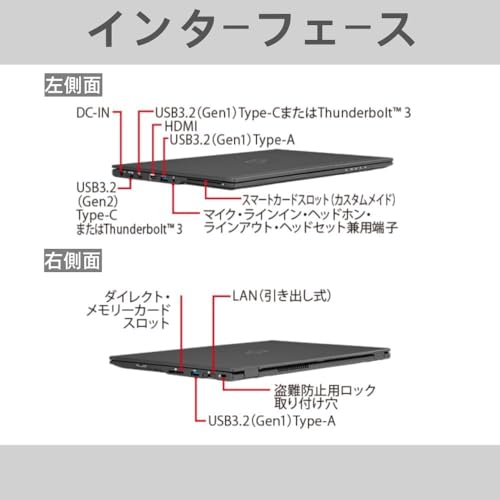 【整備済み品】富士通 ノートパソコン LIFEBOOK U9310 13.3型FHD(1920x1080) 超軽薄 windows 11 & MS Office 2019 搭載 ノートPC/第10世代 Core i7-10510U/16GB メモリ/高速m.2 SSD 256GB/Webカメラ/WIFI/Type-C/HDMI ビジネス 在宅勤務向け パソコンの特徴・詳細 画像