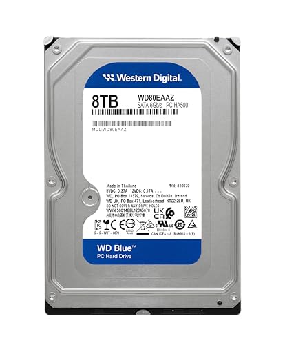 WD80EAAZ [WD Blue（8TB 3.5インチ SATA 6G 5640rpm 256MB）]の詳細・まとめ 画像