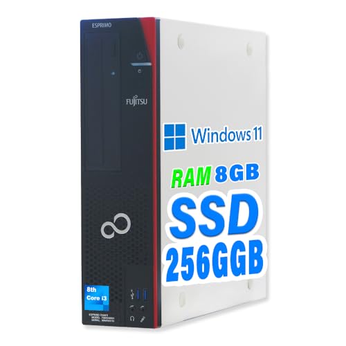 デスクトップパソコン 富士通 ESPRIMO D588 Windows11 整備済 第8世代 Core i3 8100 メモリ 8GGB SSD 256GB 秒速起動 高性能 DVD Display Port マルチ画面対応 MsOffice 2021 (メモリ8GB/SSD 256GB) 1