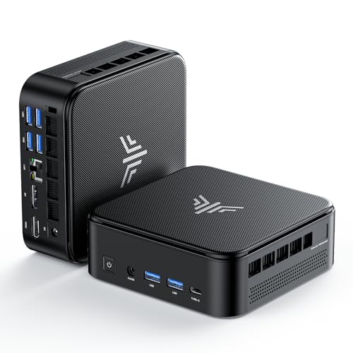 【ミニpc ryzen AMD Ryzen 5 7430U新登場】 6C/12T 4.30GHz mini pc ryzen NIPOGI 【64GB DDR4+4TB SSD拡張可能】 Windows11 Pro ミニパソコ ン フル機能Type-C WiFi6 Bluetooth 5.2 有線LAN対応 3画面同時4K出力 高速冷却 静音 Vesaマウント 16GB DDR4+512B SSD 1