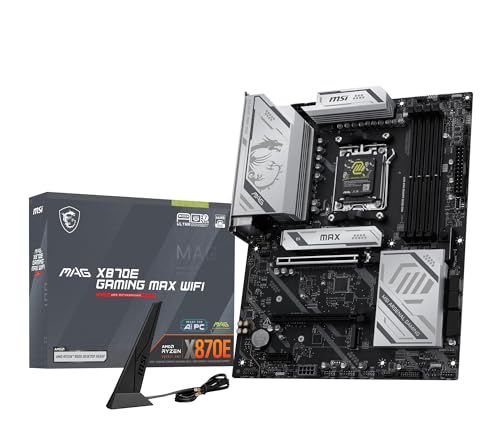 【Amazon.co.jp限定】MSI MAG X870E GAMING MAX WIFI ATXマザーボード MB7003の外観・全体像 画像