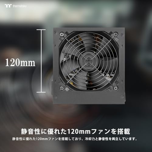 Thermaltake Smart Pro 600W 80PLUS Standard認証 600W ATX PC電源ユニット PS-SPD-0600NNFAWJ-1 PS1461の特徴・詳細 画像