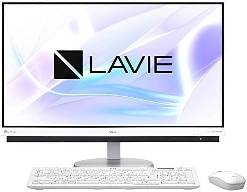 (整備済み品)高性能 多機能一体型パソコン ホワイト NEC LAVIE Desk All-in-one DA770 第7世代 Core i7-7500U メモリ16GB SSD512GB 23.8型1080p FHD MS Office 2019 Windows 11 1