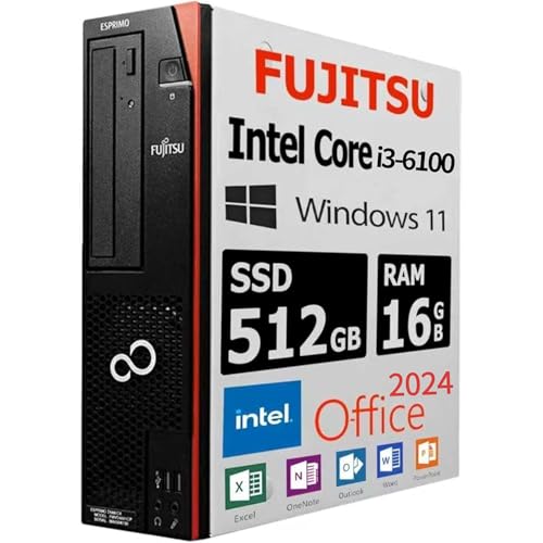 【整備済み品】【MS Office H&B 2024】ESPRIMO デスクトップPC Dシリーズ 588/Core i5-8400/Win11 Pro/wajunのWIFI/Bluetooth/DVD-RW/16GB/512GB SSD 1