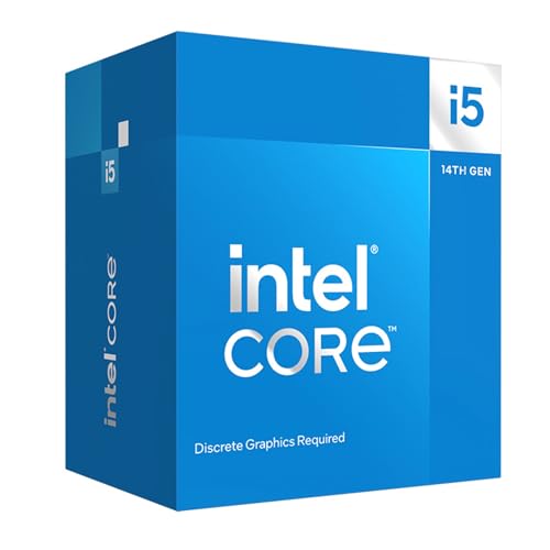 Intel Core i5-14400F デスクトッププロセッサー 10コア (6 Pコア + 4 Eコア) 最大4.7 GHz。 1