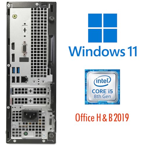 【整備済み品】デスクトップPC OptiPlex 3060/Windows11 Pro/第8世代 Core i5-8400/SSD512GB/メモリ8GB/DVD-ROMドライブ/MS Office H&B 2019/HDMI/DP/VGA/3画面出力対応の特徴・詳細 画像