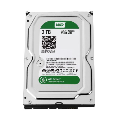 【整備済み品】Western Digital 内蔵HDD 3TB 3.5インチ WD Green WD30EZRX SATA 6Gb/s Intellipower 静音・省電力モデルの詳細・まとめ 画像