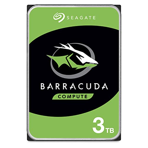 Seagate 3.5インチ 内蔵 HDD ハードディスク3TB 2年保証 5,400rpm BarraCuda 国内正規代理店品 ST3000DM007/FFP 1