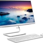 (整備済み品)高性能 多機能一体型パソコン レノボ IdeaCentre A340 第9世代 Core i5-9400T メモリ8GB SSD256GB DVDドライブ 23.8型1080p FHD 昇降式カメラ搭載 MS Office 2019 Windows 11 (整備済み品) 1