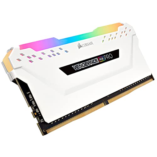 Corsair DDR4-3200MHz デスクトップPC用 メモリ VENGANCE RGBシリーズ 32GB [16GB×2枚] ホワイトCMW32GX4M2E3200C16Wの詳細・まとめ 画像