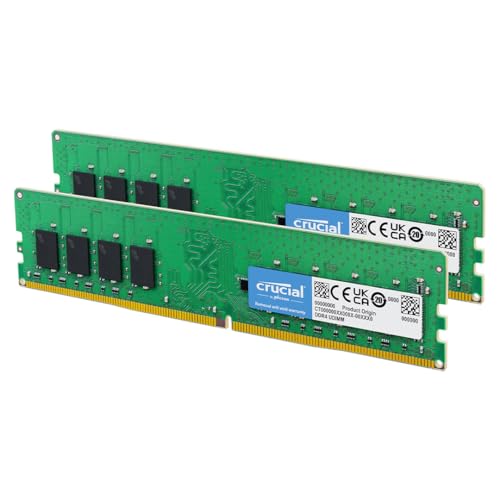 Crucial デスクトップ用増設メモリ 32GB(16GBx2枚) DDR4 3200MT/s(PC4-25600) CL22 UDIMM 288pin CT2K16G4DFRA32A 1