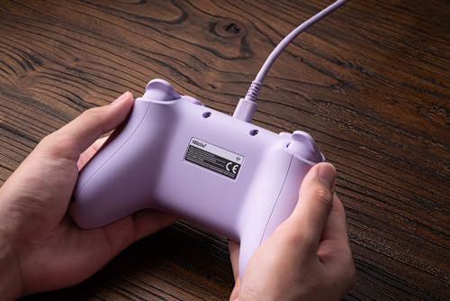8BitDo Ultimate 2C Windows PC および Android 用有線コントローラー。1000Hz ポーリング レート、ホール効果ジョイスティックとホール トリガー、再マッピング可能な L4/R4 バンパーを搭載 (Purple)の特徴・詳細 画像