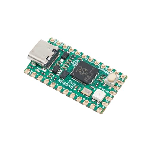 Wisd Pi Tiny RP2040 | Raspberry Pi RP2040チップをベースにした小さなMCUボード デュアルコアアームCortex M0+プロセッサー 最大133MHz オンボード4MBフラッシュ RGB LED USB-Cコネクタ C/C++ MicroPython対応 1