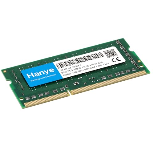 ノートPC用メモリ DDR3L-1600 PC3-12800 8GB SODIMM Hanye【国内正規品】の詳細・まとめ 画像