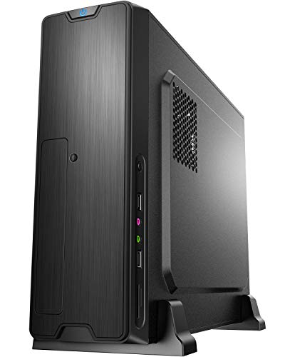 KEIAN 300wSFX電源内蔵 MicroATX/ITX対応スリムPCケース KX-M01 1