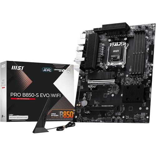 MSI PRO B850-S EVO WIFI ATXマザーボード MB6985の外観・全体像 画像