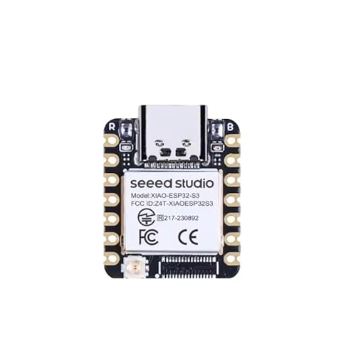 ESP32S3ミニ開発ボードSeeed Studio XIAO esp32 s3 Arduino MicroPython開発ボード240MHz 2.4GHz WiFi Bluetooth XIAO ESP32S3 Seeed Studio ESP32S3開発ボード 超小型ESP32ボード IoT開発キット WiFi BLE5 技適対応 1