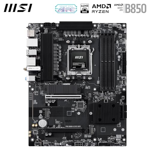 MSI PRO B850-S EVO WIFI ATXマザーボード MB6985の詳細・まとめ 画像