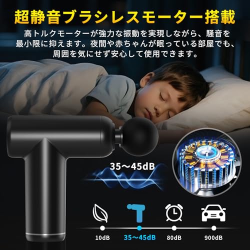 Munyday 筋膜リリースガン【2026年業界新定番・12mm深く振幅・極限の全身解放】ハンディガン 99段階超強力振動 静音 フット・太もも・腰・背中・首・肩 筋膜はがし 全身リフレッシュ道具 LEDスクリーン ミニ 筋膜ガン きんまくリリース電動ガン リリースガン 8つアタッチメント 急速充電 超軽量 携帯便利 収納ボックス&日本語明書 誕生日プレゼント 父の日 母の日 クリスマス ギフトの特徴・詳細 画像