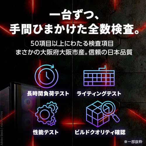 【 RTX3060Ti 搭載 】 UNFINITY 初心者向け コスパ デスクトップ ゲーミングPC Ryzen 5 3500X 16GB RTX3060Ti SATA SSD 500GB 550W電源 Windows11 Pro 最大3画面 メーカー保証1年の特徴・詳細 画像