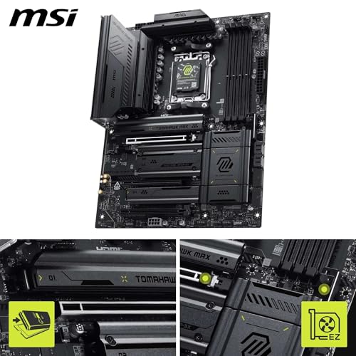 MSI MAG X870E TOMAHAWK MAX WIFI ATXマザーボード MB6976の特徴・詳細 画像
