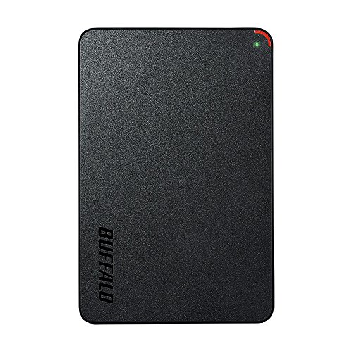 バッファロー BUFFALO ミニステーション USB3.1(Gen1)/USB3.0用ポータブルHDD 2TB HD-PCFS2.0U3-BBA 1