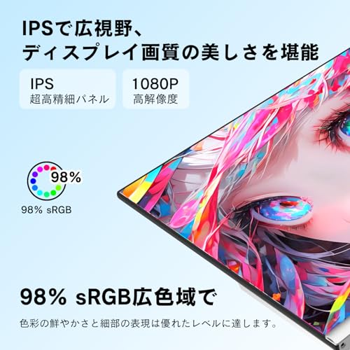 VETESA デスクトップパソコン 一体型パソコン 高性能Core i7 27インチIPS 液晶・多機能一体型PC 16GB 512GB SSD 初期設定済み MS Office 2024付き Windows 11 Pro USB3.0/USB2.0/RJ45 LAN ポート/WIFI5.0 WEBカメラ キーボード マウス付属 テレワーク 在宅勤務 ブルーの特徴・詳細 画像