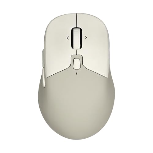 えみふる ワイヤレスマウス 高速スクロール 静音 5ボタン(戻る・進むボタン搭載) Bluetooth 無線レシーバー(2.4GHz) マルチペアリング2台 乾電池式(付属なし) emi-pm01-grey 1